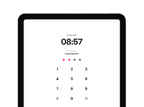 Parmak izi cihazı gerekmez